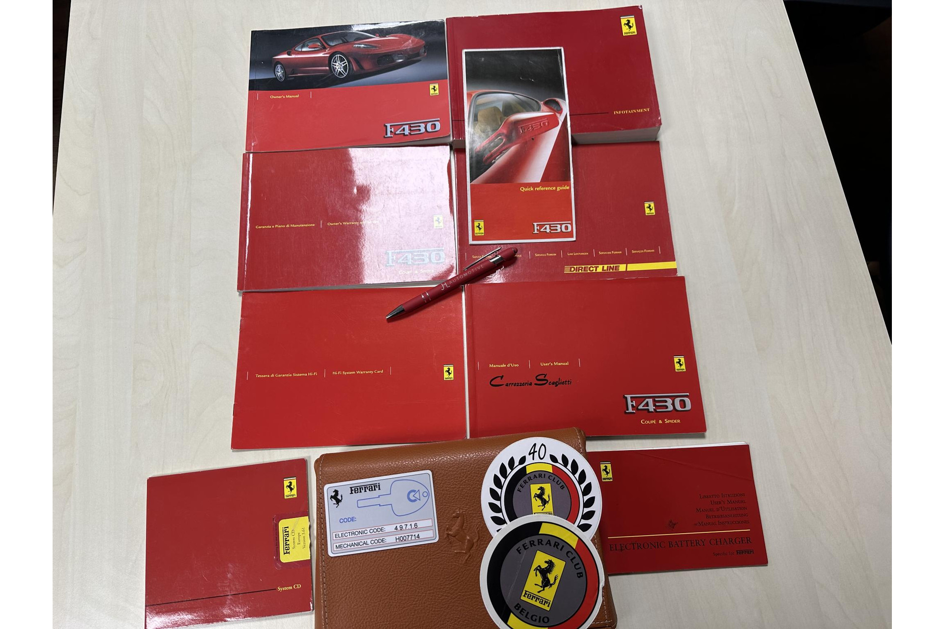 Ferrari F430 *TUBI*NOVITEC*FULL CARBON*CERAMIC*60YEARS EDITION*